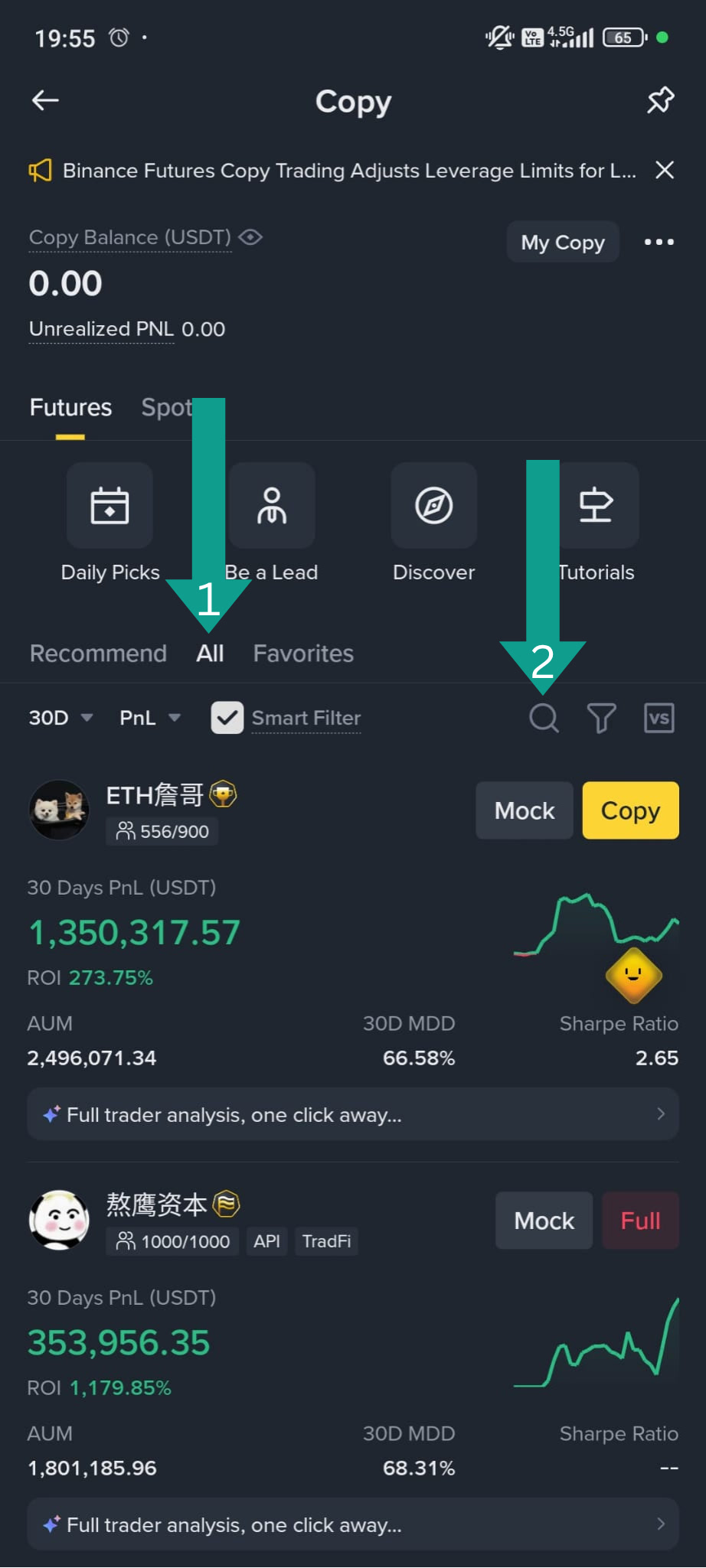 Binance setup step 3